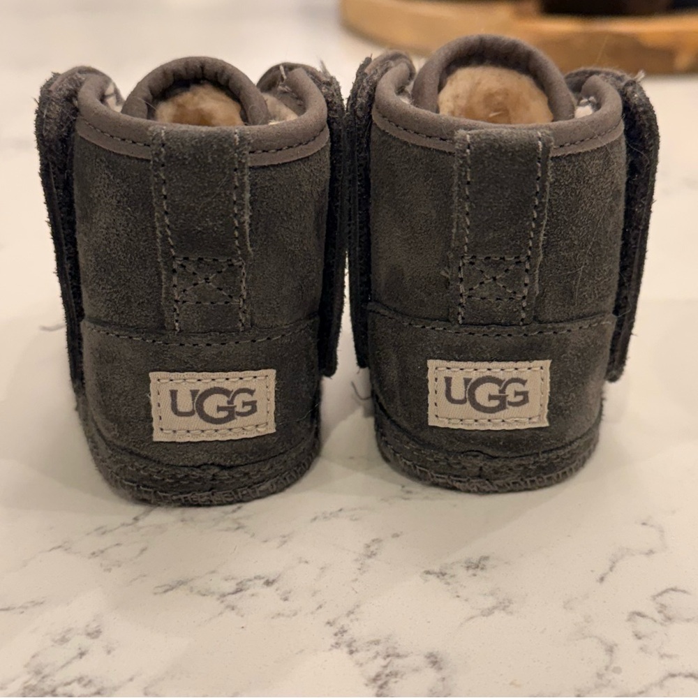 UGG Kids Charcoal Boots